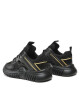 PHILIPP PLEIN Сникърси Runner Sneakers Supersonic SACS USC0405 PLE075N Black/Light Gold 0293 - Mera.bg