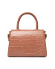 Pieces Дамска чанта Pcanitta Croco Cross Body 17131101 Кафяв - Mera.bg