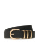 Pieces Дамски колан Pclea Jeans Belt Noos 17082261 Черен - Mera.bg