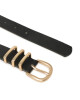 Pieces Дамски колан Pclea Jeans Belt Noos 17082261 Черен - Mera.bg