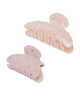 Pieces Комплект шноли за коса Pclala 2-Pack Hairshark 17156122 Розов - Mera.bg