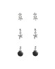 Pieces Обици Byra 17135483 Silver Colour 4147173 - Mera.bg