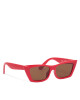 Pieces Слънчеви очила Pctrine Sunglass Box 175942 Червен - Mera.bg