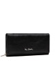 Pierre Cardin Голям дамски портфейл 06 ITALY 106 Черен - Mera.bg