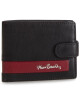 Pierre Cardin Голям мъжки портфейл TILAK26 323A Black/Red - Mera.bg