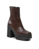 Pinko Боти Coriandolo Tronchetto AI 22-23 BLKS1 1H213C A072 Кафяв - Mera.bg