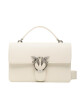 Pinko Дамска чанта Love One Classic Light PE 23 PLTT 100072 A0F1 Бял - Mera.bg