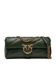 Pinko Дамска чанта Love Baguette Classic Puff Maxi Quilt AI 22-23 PLTT 1P22QY A03J Green X67Q - Mera.bg