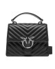 PINKO Дамска чанта Love One Top Handle Mini Light . PE 23 PLTT 100071 A0GK Черен - Mera.bg
