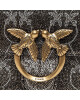 Pinko Дамска чанта Love Mini Shiny Logo AL 22-23 PLTT 1P22YK A03W Titanio/Antique Gold ZZEQ - Mera.bg