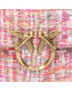 Pinko Дамска чанта Love Baby Puff Chevron Lux Str AI 22-23 PLTT 1P22WC A03N Pink O78Q - Mera.bg