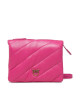 Pinko Дамска чанта Twins Mini Maxi Quilt 1 Cl Al 22-23 PLTT 1P22UF A03J Pink P01Q - Mera.bg