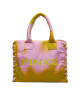 Pinko Дамска чанта Beach Shopping PE 24 PLTT 100782 A0PZ Цветен - Mera.bg