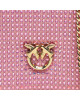 Pinko Дамска чанта Box Clutch AI 23-24 PLTT 101514 A159 Розов - Mera.bg