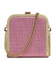 Pinko Дамска чанта Box Clutch AI 23-24 PLTT 101514 A159 Розов - Mera.bg