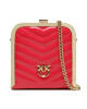 PINKO Дамска чанта Box Clutch AI 23-24 PLTT 101514 A15B Червен - Mera.bg