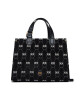 Pinko Дамска чанта Box Shopping Orizzontale AI 23-24 PLTT 101572 A10S Nero/Bianco/Antique Gold ZZ2Q - Mera.bg