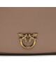Pinko Дамска чанта Brioche Hobo Classic AI 23-24 PLTT 101526 A0QO Biscotto Zenzero/Antique Gold D01Q - Mera.bg