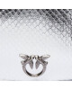 Pinko Дамска чанта Brioche Hobo Mini Al 23-24 PLTT 101433 A180 Argento/Old Silver ZZFO - Mera.bg
