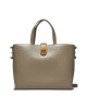 Pinko Дамска чанта Brioche Shopper AI 23-24 PLTT 101804 A106 Сив - Mera.bg