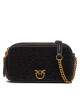Pinko Дамска чанта Camera Case Camoscio PE 24 PLTT 102810 A0EH Черен - Mera.bg