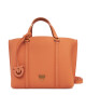PINKO Дамска чанта Carrie Shopper Classic AI 24-25 PLTT 102833 Оранжев - Mera.bg