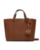 Pinko Дамска чанта Carrie Shopper Classic . PE 24 PLTT 102833 A1LF Кафяв - Mera.bg