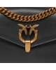 Pinko Дамска чанта Cupido Baguette 101750 A0Q0 Nero/Antique Gold Z99Q - Mera.bg