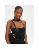 Pinko Дамска чанта Cupido Messenger Mini AI 23-24 PLTT 101749 A0F6 Nero/Antique Gold Z99Q - Mera.bg