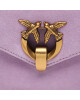 Pinko Дамска чанта Cupido Messenger Mini Suede AI 23-24 PCPL 101749 A0F6 Tulipano Viola Y48Q - Mera.bg