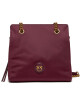 Pinko Дамска чанта Gate Shopper AI 23-24 PLTT 101528 A11Q Бордо - Mera.bg