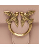 Pinko Дамска чанта Love Bell Classic 100046 A14P Cipria O81Q - Mera.bg