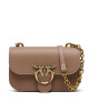 Pinko Дамска чанта Love Bell Mini AI 23-24 PLTT 100048 A14P Beige D01Q - Mera.bg