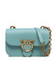 Pinko Дамска чанта Love Bell Mini AI 23-24 PLTT 100048 A14P Light Blue E52Q - Mera.bg
