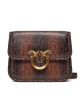 PINKO Дамска чанта Love Box Bag Fl Mini PE 25 PLTT 104297 A2CH Кафяв - Mera.bg