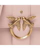 Pinko Дамска чанта Love Classic Icon Simply 3 FL PE 22 PLTT 1P22K0 Y7SP Cipria O81Q - Mera.bg
