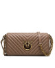 Pinko Дамска чанта Love Click Baguette Mini AI 23-24 PLTT 100068 A0GK Beige D01Q - Mera.bg
