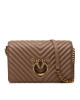 Pinko Дамска чанта Love Click Classic AI 23-24 PLTT 100063 A0GK Бежов - Mera.bg