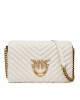 PINKO Дамска чанта Love Click Classic PE 23 PLTT 100063 A0GK Екрю - Mera.bg