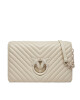 Pinko Дамска чанта Love Click Classic PE 24 PLTT 100063 A0VM Екрю - Mera.bg