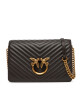 PINKO Дамска чанта Love Click Classic PE 25 PLTT 100063 A0GK Кафяв - Mera.bg