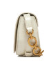 Pinko Дамска чанта Love Click Exagon Mini AI 23-24 PLTT 100075 A17O Bianco Seta Z140 - Mera.bg