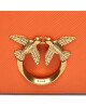 Pinko Дамска чанта Love Click Exagon Mini . PE 23 PLTT 100075 A0MU Orange A71Q - Mera.bg