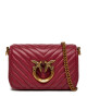 Pinko Дамска чанта Love Click Micro . AI 23-24 PCPL 100069 A0GK Dark Red R40Q - Mera.bg