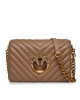 Pinko Дамска чанта Love Click Mini AI 23-24 PLTT 100067 A0GK Beige D01Q - Mera.bg