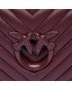 Pinko Дамска чанта Love Click Mini AI 23-24 PLTT 100067 A0VM Бордо - Mera.bg