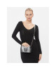 Pinko Дамска чанта Love Click Puff Baby Al 23-24 PLTT 101584 A0F8 Silver ZZFO - Mera.bg