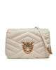 Pinko Дамска чанта Love Click Puff Classic . PE 24 PLTT 101585 A1ET Екрю - Mera.bg
