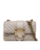 Pinko Дамска чанта Love Icon Mini Cl PE 23 PLTT 100059 A0GK Grigio Pinguino I30Q - Mera.bg