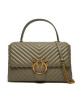 PINKO Дамска чанта Love Lady Puff Big Cl . AI 23-24 PLTT 100042 A0GK Сив - Mera.bg
